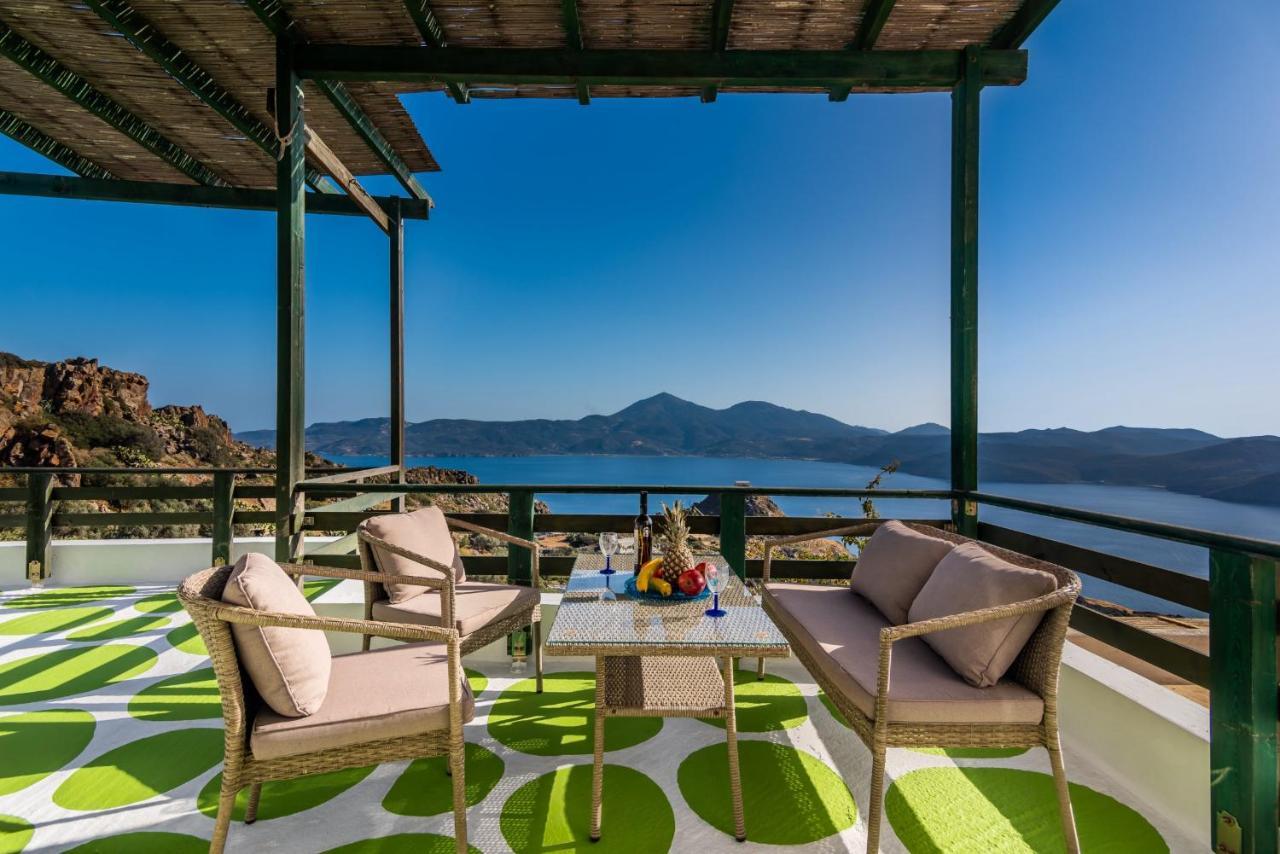 Melisses Sea View House Villa Plaka  Exterior photo