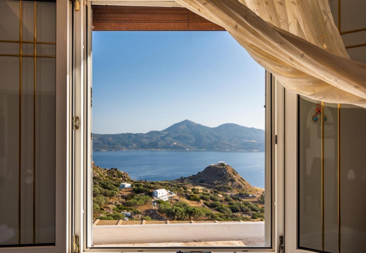Melisses Sea View House Villa Plaka  Exterior photo